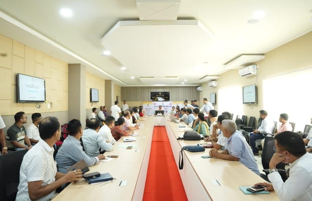 Assam: Health Minister reviews healthcare infrastructure in Majuli (Photo: @TheAshokSinghal/X)
