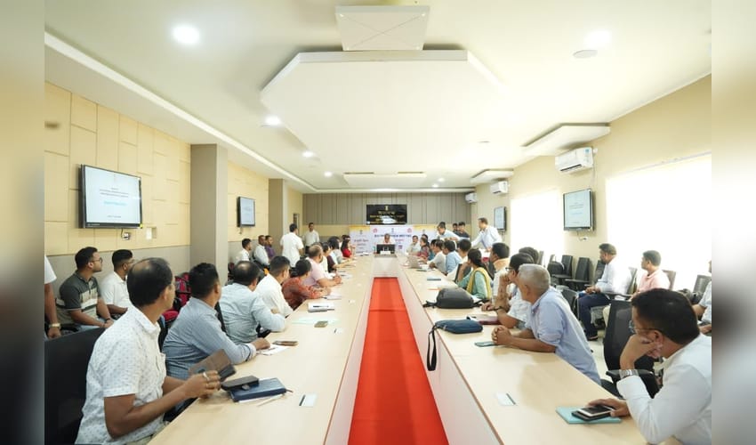 Assam: Health Minister reviews healthcare infrastructure in Majuli (Photo: @TheAshokSinghal/X)