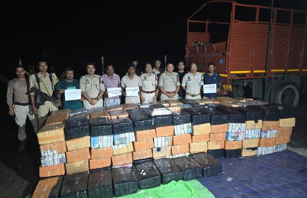 Assam Police seize contraband valued at Rs 12 crore, two held (Photo: @assampolice/X)