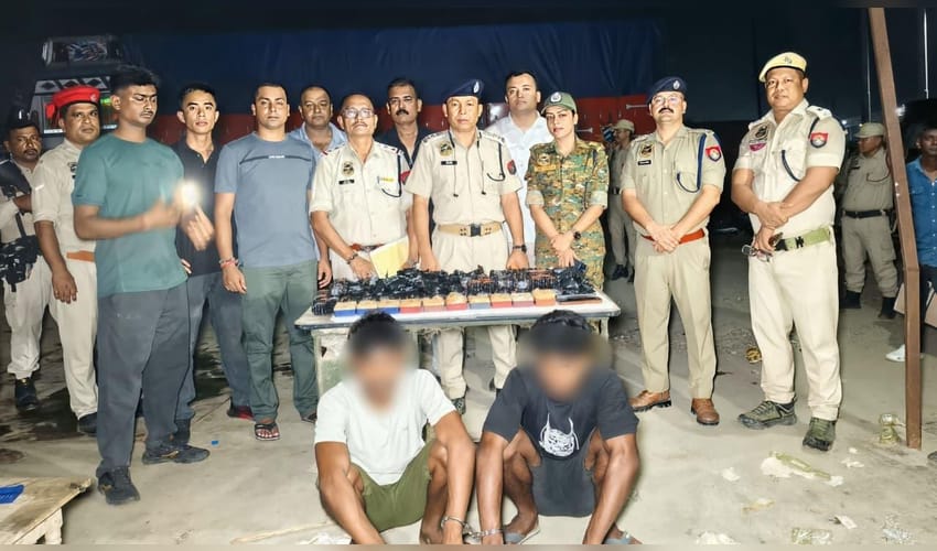 Assam Police seize drugs valued at Rs 39.4 crore; two held