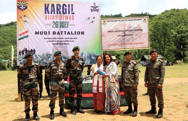 Assam Rifles marks 'Kargil Vijay Diwas' in Manipur with veteran welfare, Tiranga rally, youth outreach