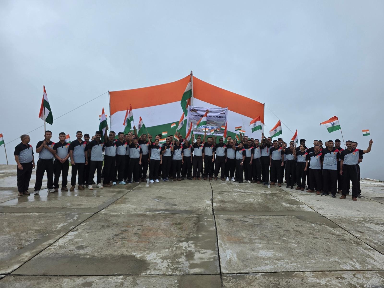 Assam Rifles organises patriotic rallies, youth activities in remote Manipur villages 