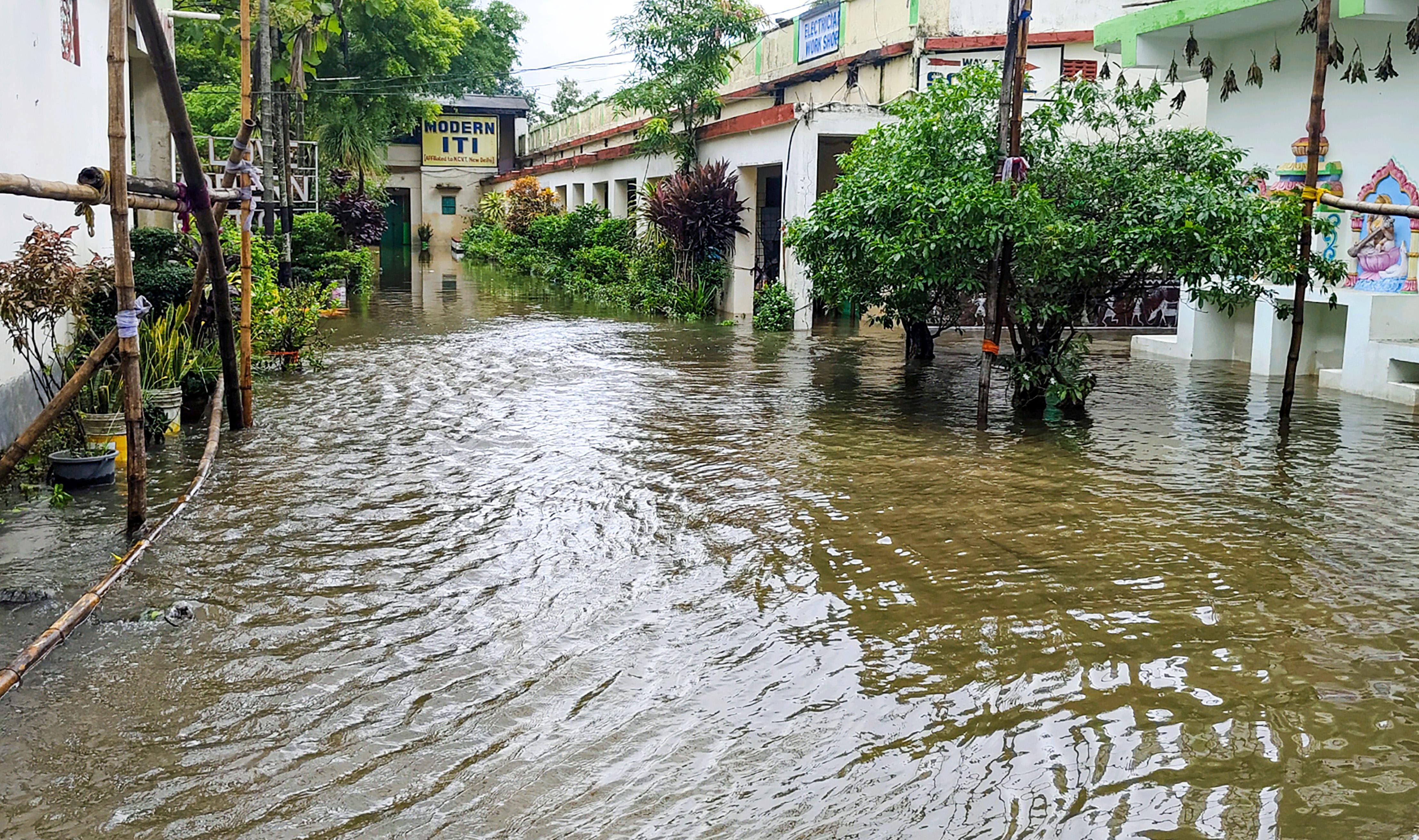Balasore: Flood after heavy rainfall