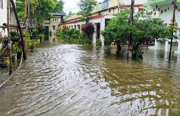 Balasore: Flood after heavy rainfall