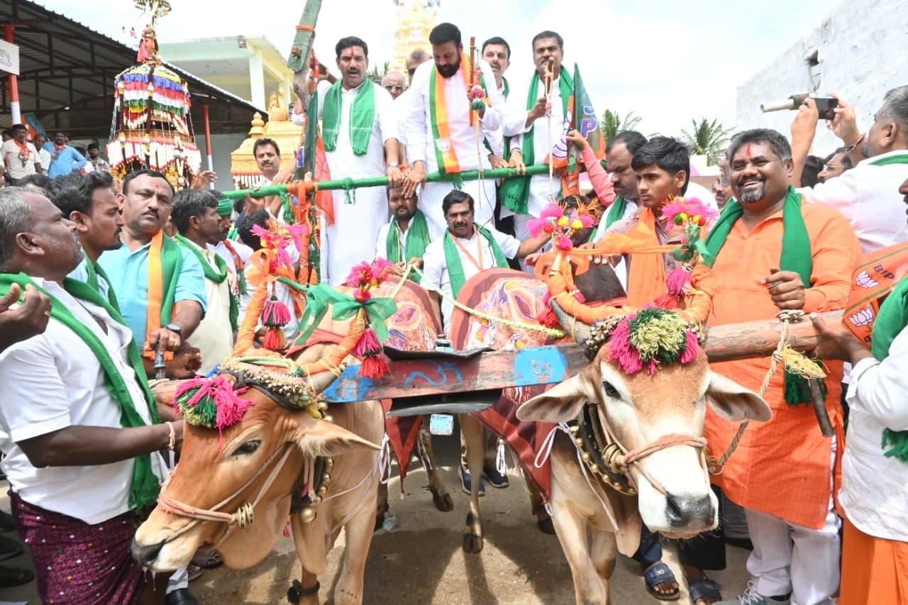 'Ballari Chalo’ padyatra enters third day; BJP 