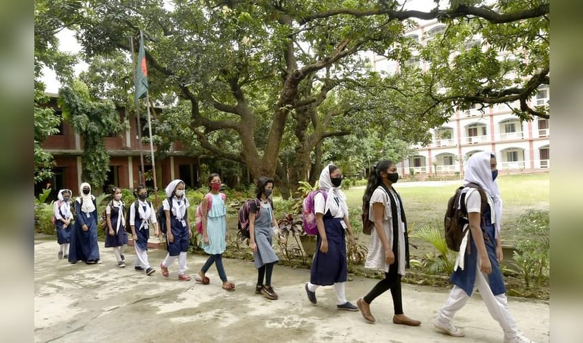 Bangladesh,schools, colleges, reopen,COVID-19, Dhaka,protocols,teacher,Student,Staff,classrooms,