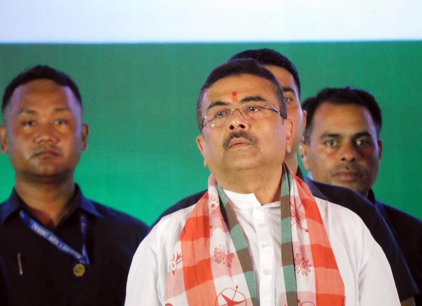 Bankura: Suvendu Adhikari attends Shyam Steel project inauguration
