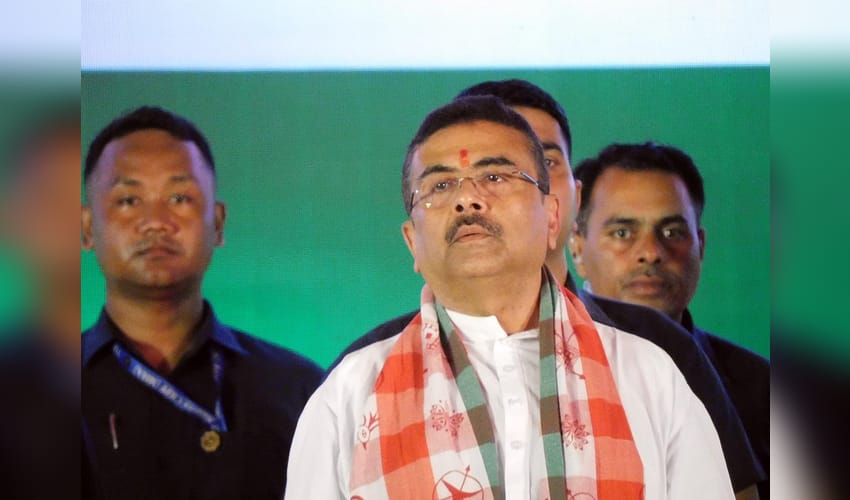 Bankura: Suvendu Adhikari attends Shyam Steel project inauguration