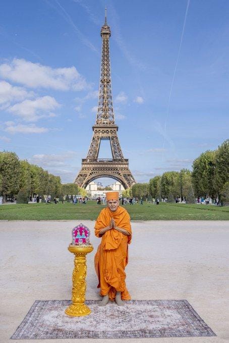BAPS clarifies no one denied access during Hindu delegation visit to Eiffel Tower 