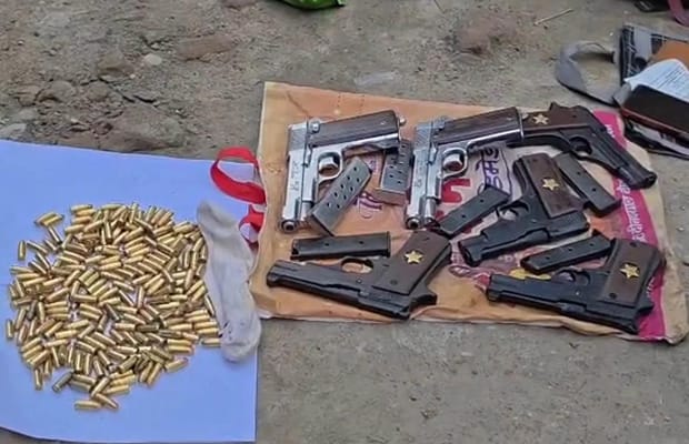 Bengal STF recovers huge cache of arms, ammunition from abandoned ECL quarters
