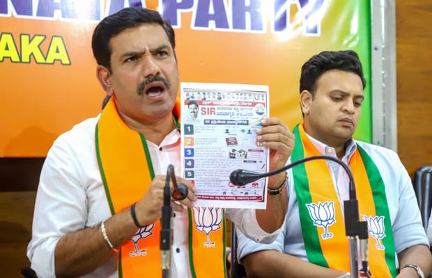 Bengaluru: B.Y. Vijayendra addresses press conferenc
