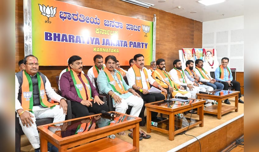 Bengaluru: BJP Press Conference on Padayatra Demanding B Nagendra's Resignation