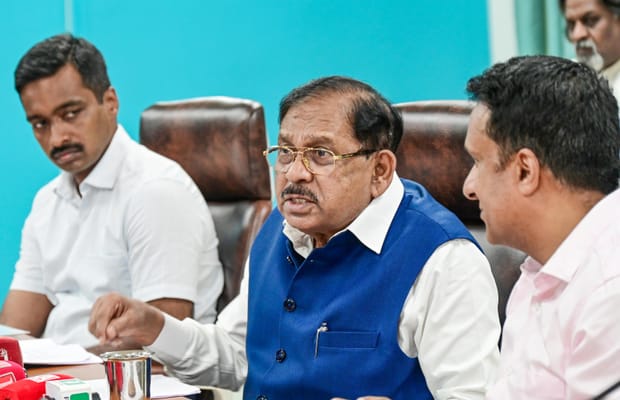 Bengaluru: DCM G. Parameshwara addresses press conference