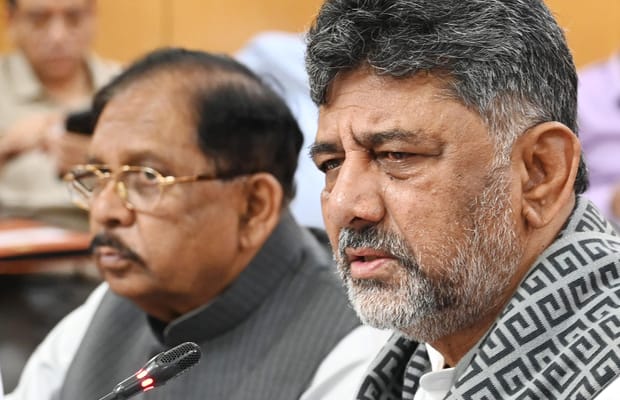 Bengaluru: DK Shivakumar addresses media on Cauvery water issue
