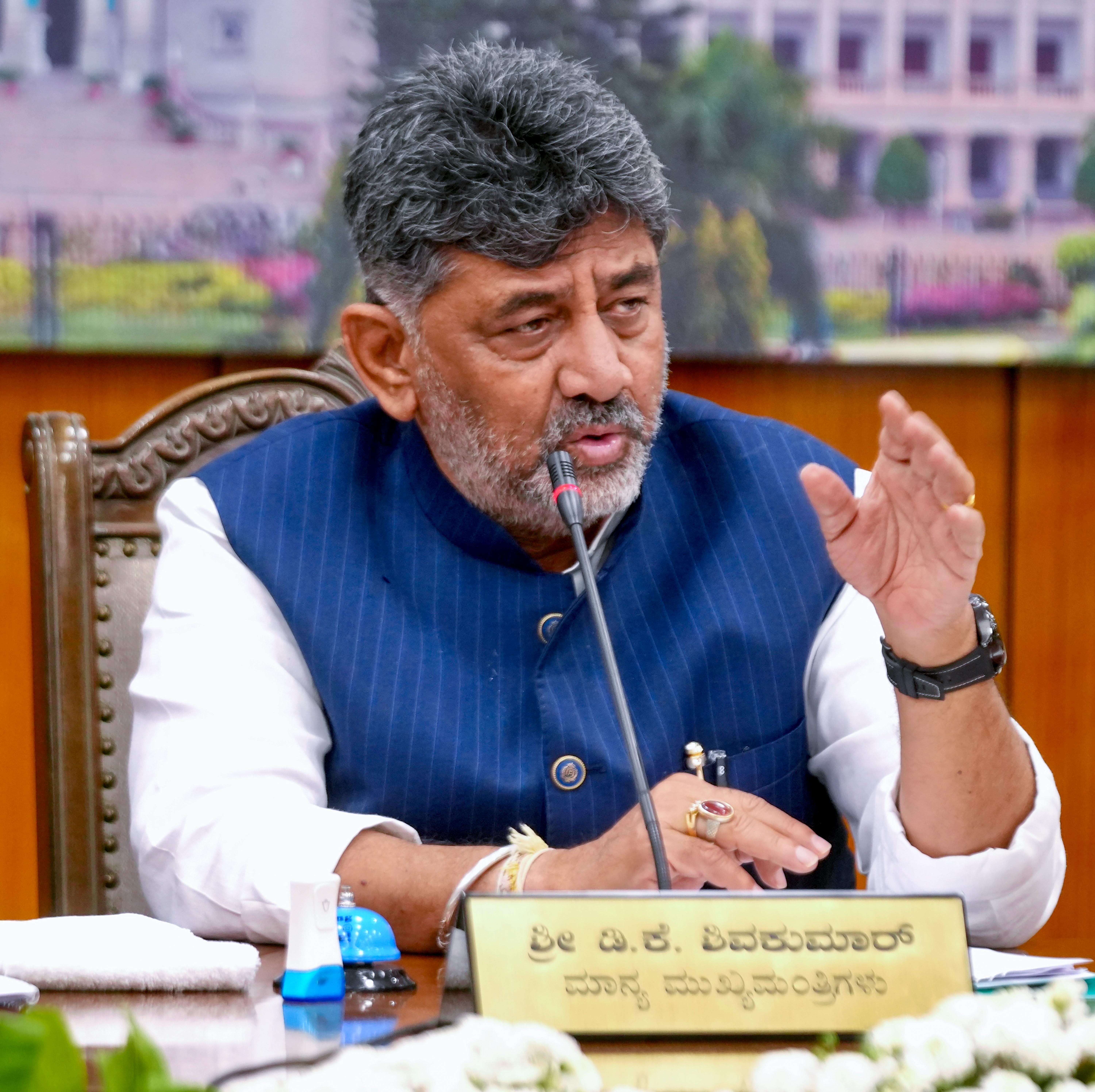 Bengaluru: DK Shivakumar meets MLAs
