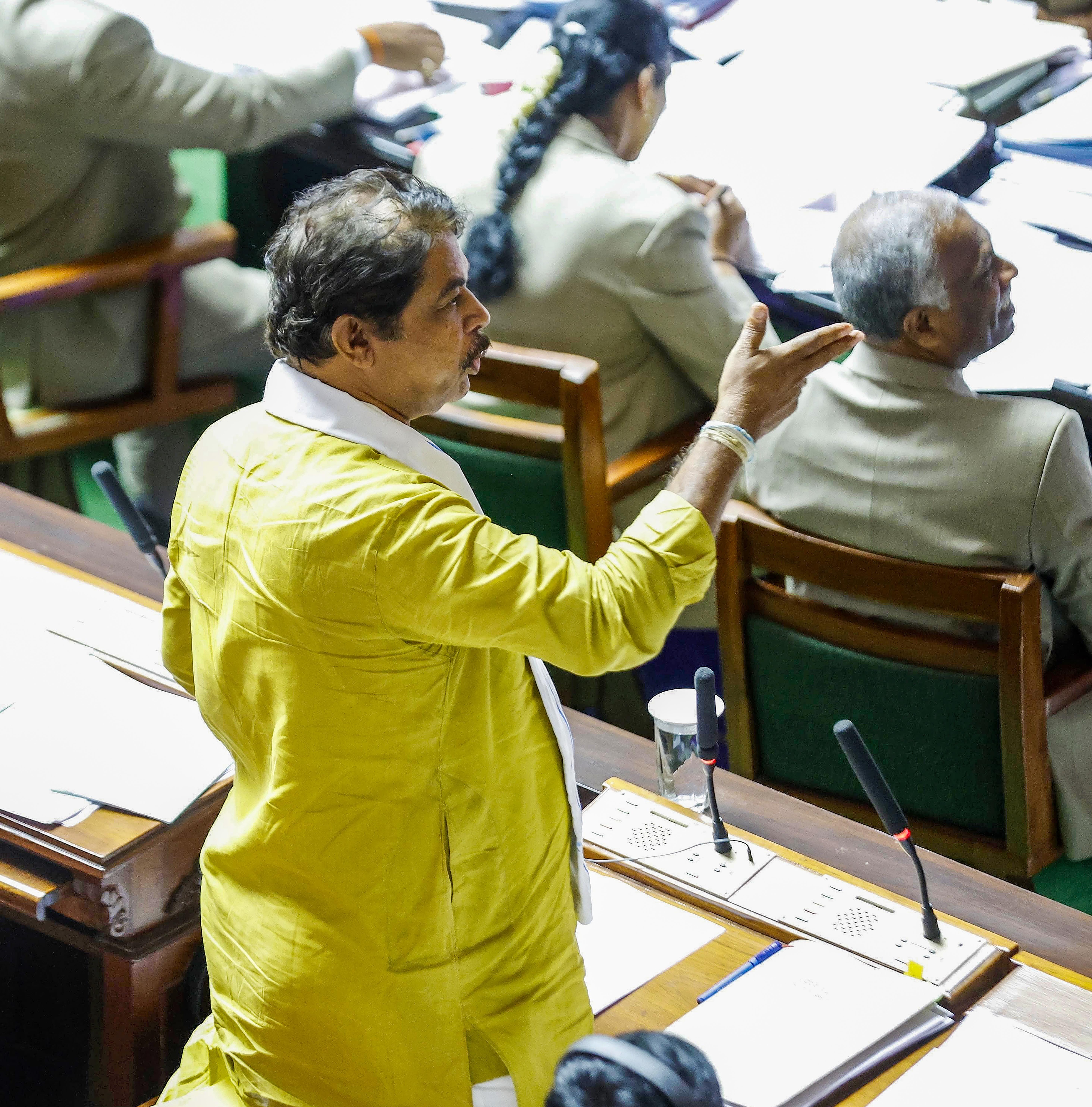 Bengaluru: Karnataka Assembly Session at Vidhana Soudha