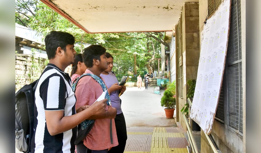 Bengaluru: Students appear for NEET exam