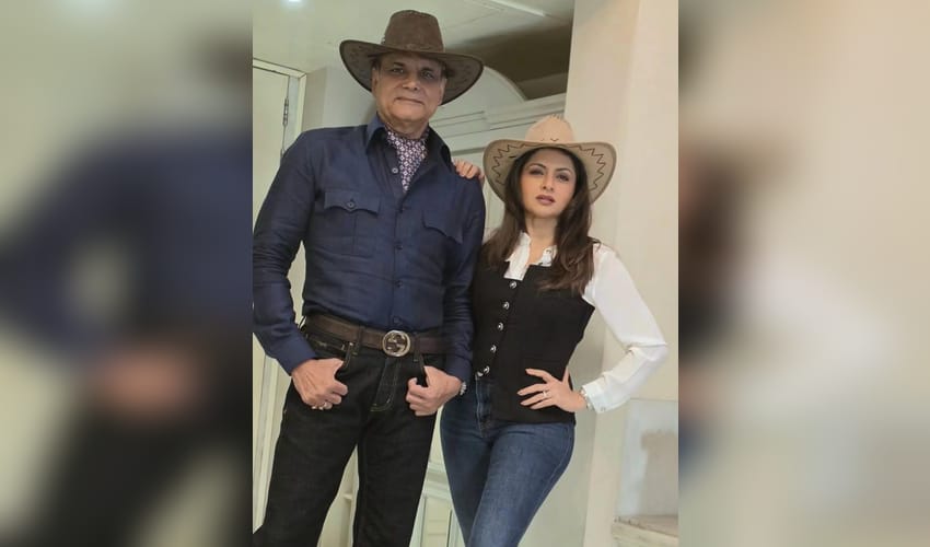 Bhagyashree goes ‘wild’ with husband Himalaya Dassani during their Udaipur vacation