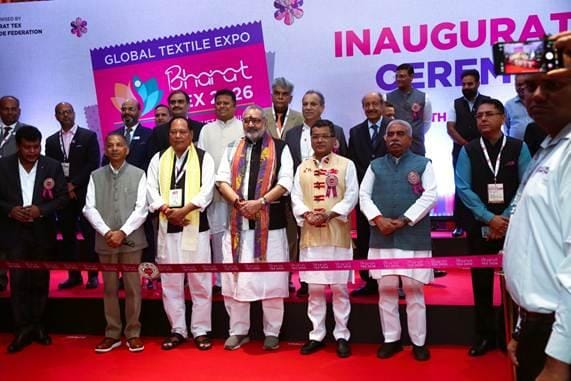 Bharat Tex 2026 kicks off with record global participation