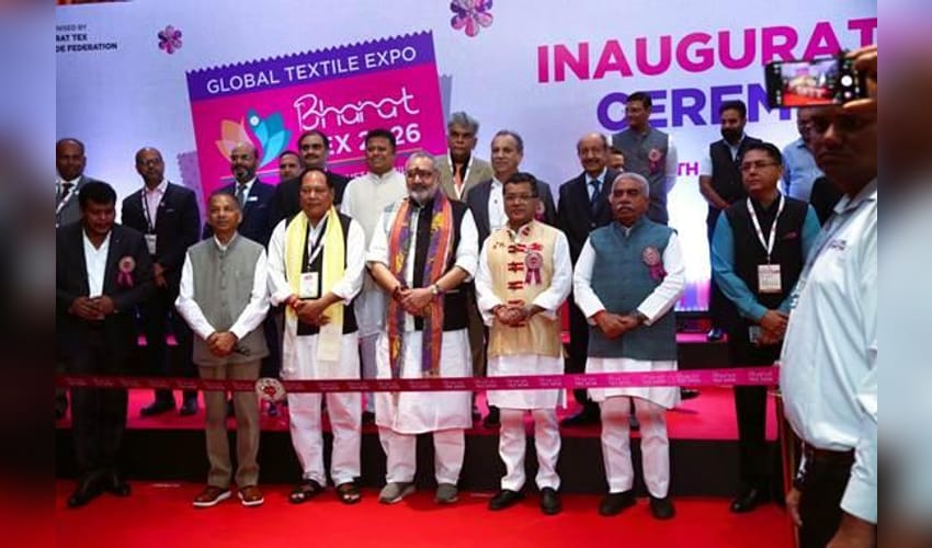 Bharat Tex 2026 kicks off with record global participation