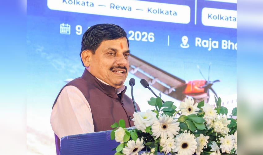 Bhopal: CM Mohan Yadav flags off four new direct flight services