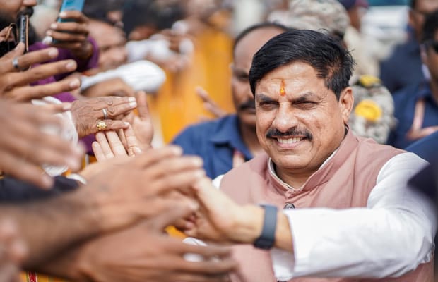 Bhopal: CM Mohan Yadav receives welcome from supporters