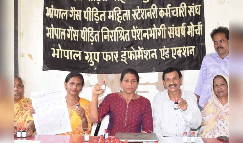 Bhopal gas tragedy survivors allege sewage-contaminated water supply in colonies