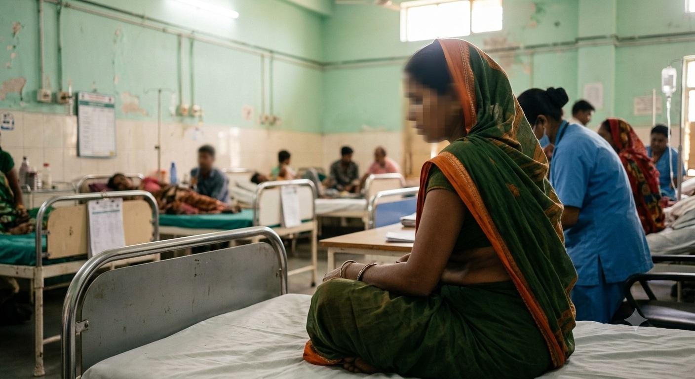 Bihar: Woman delivers twins, one in cab, other at hospital (Photo: AI Generated Image) 