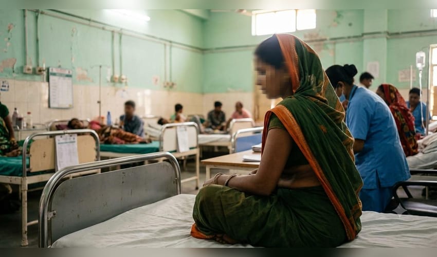 Bihar: Woman delivers twins, one in cab, other at hospital (Photo: AI Generated Image)