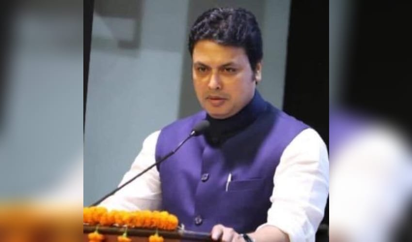 Biplab Deb appointed BJP National General Secretary; two other NE leaders get key posts (Photo: IANS)