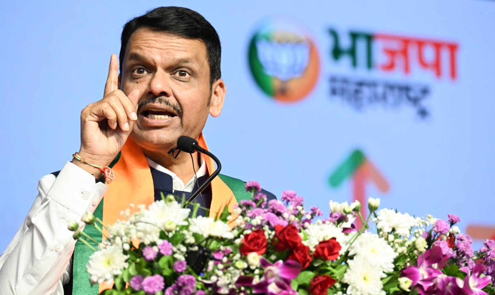 BJP workers must gear up to fight ‘fake narratives’: Maha CM (Photo: @Dev_Fadnavis/X)