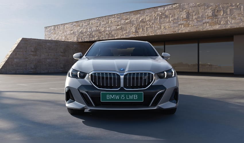 BMW unveils its first India-made EV sedan car