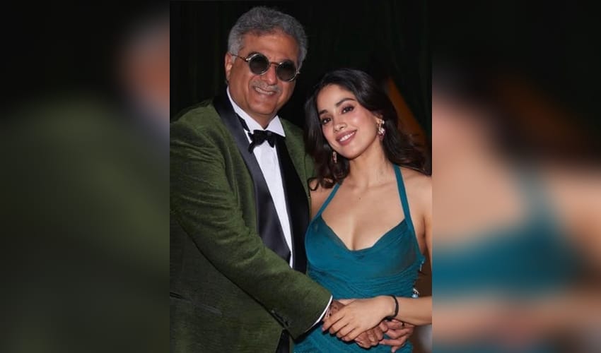 Boney Kapoor shares ‘last few weeks’ of his signature looks with daughter Janhvi Kapoor