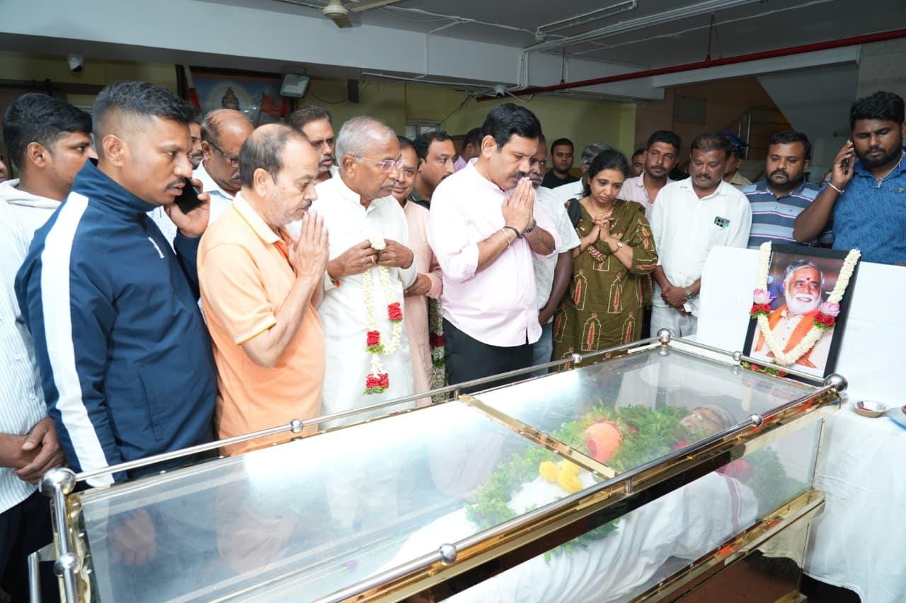Both Houses of Karnataka Legislature pay tribute to late B.C. Nagesh