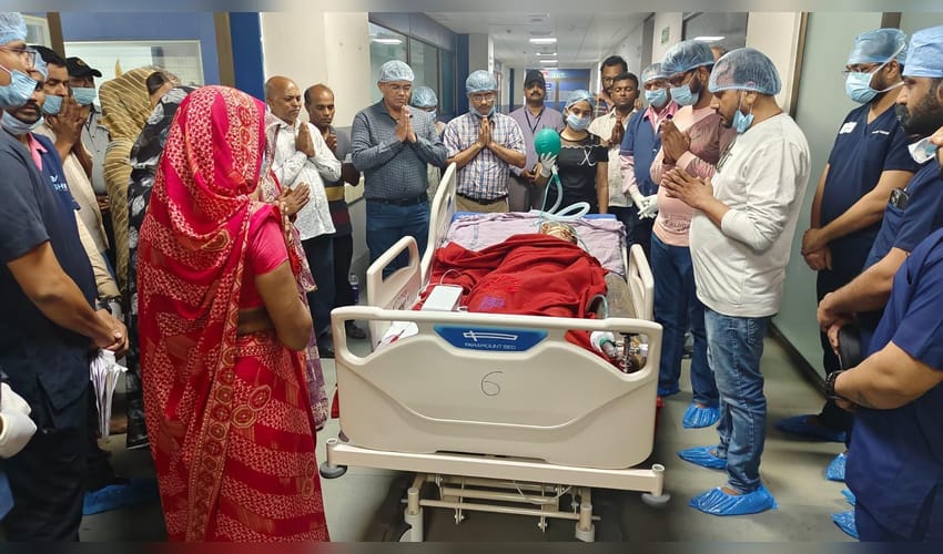 Brain-dead Gujarat man's organ donation gives hope to three patients (Photo: IANS)