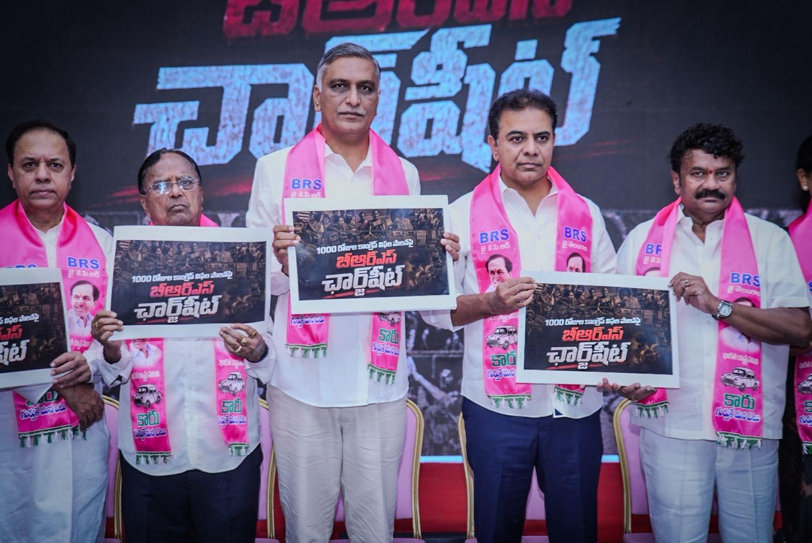 BRS ‘chargesheet’ terms 1000-days rule of Congress as incompetent, corrupt