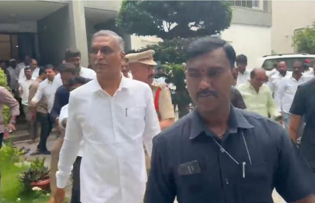 BRS leader Harish Rao under house arrest, stopped from visiting TIMS