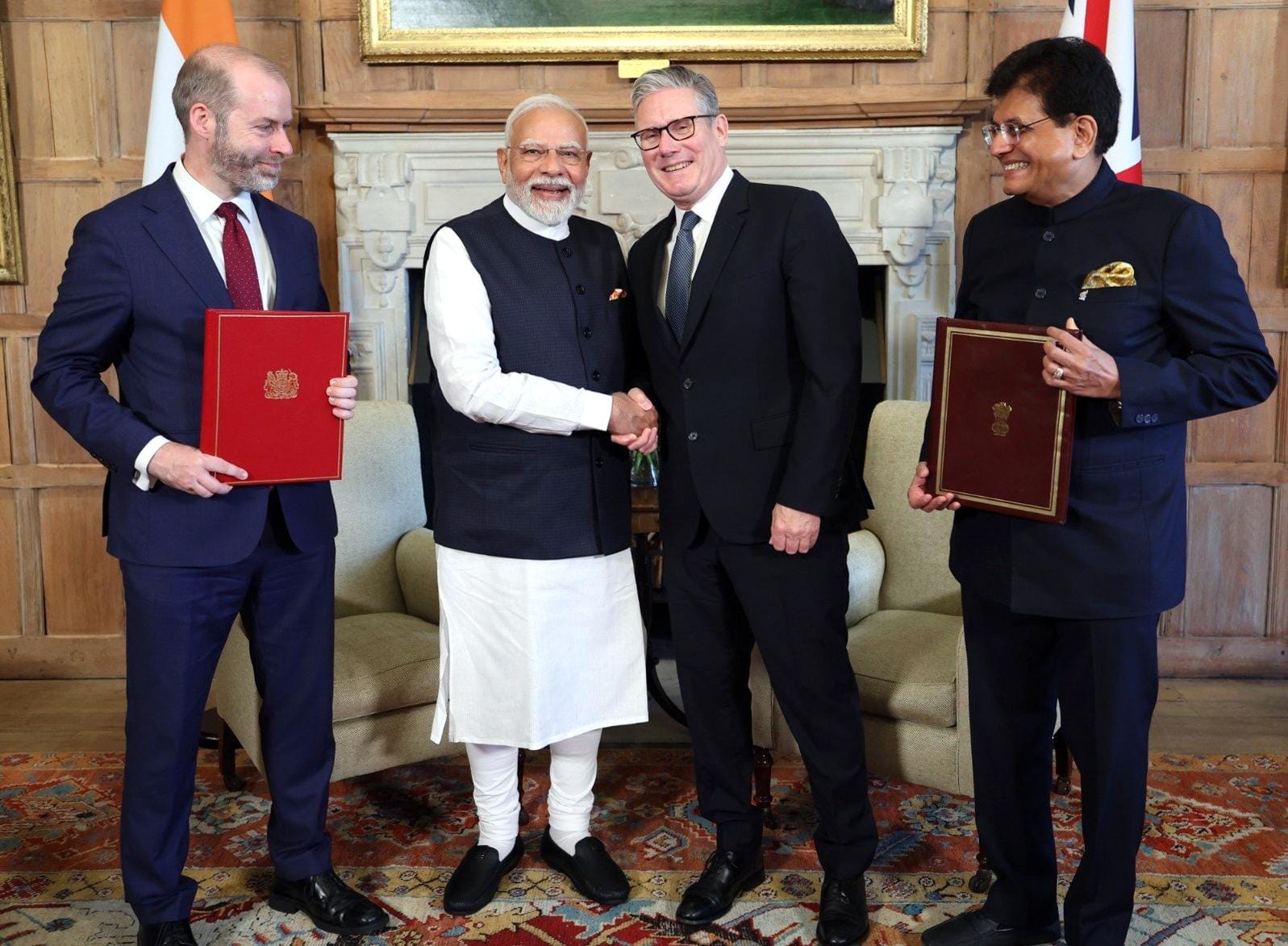 Buckinghamshire: India and UK Sign CETA