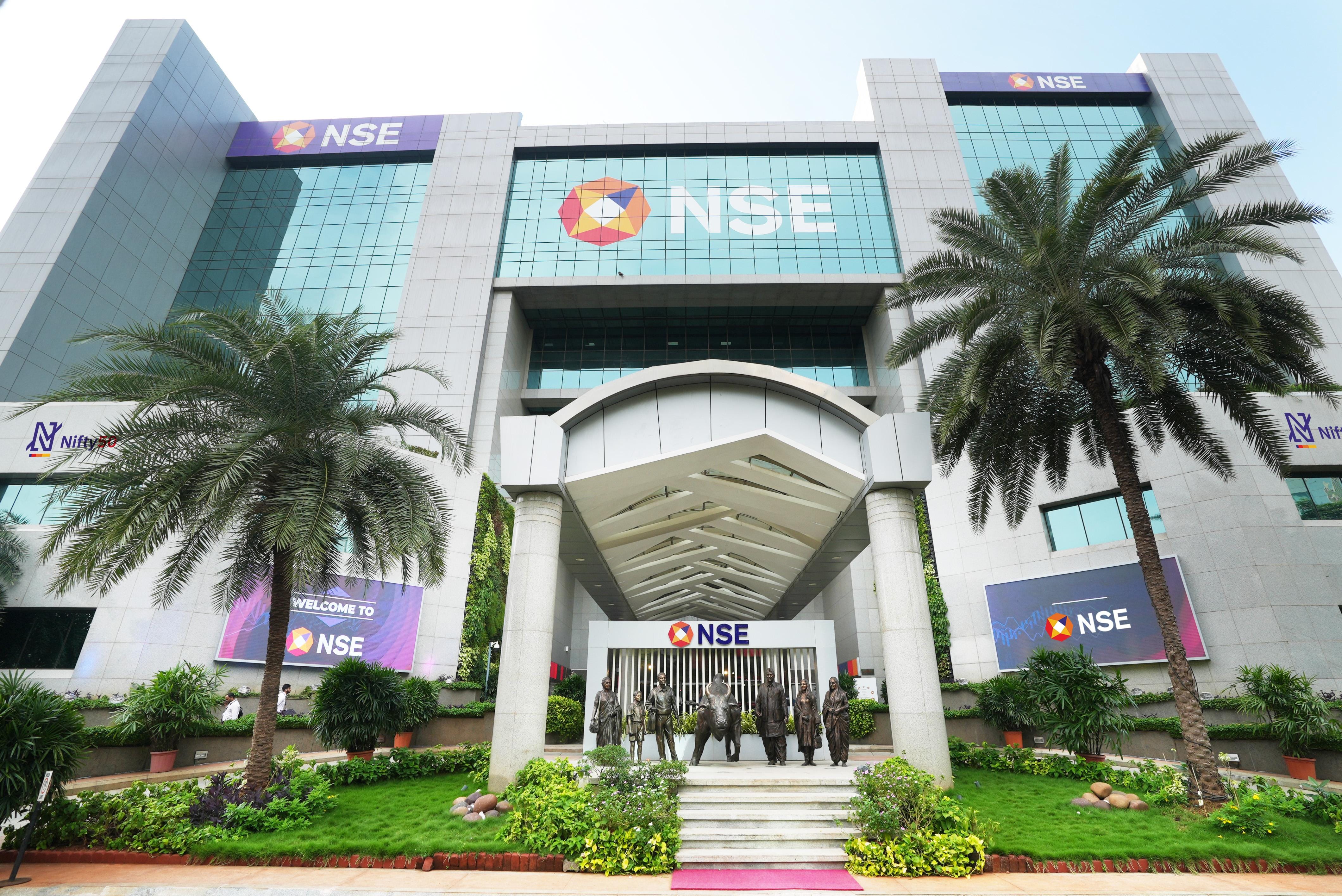 Can NSE trade its shares on its own platform?