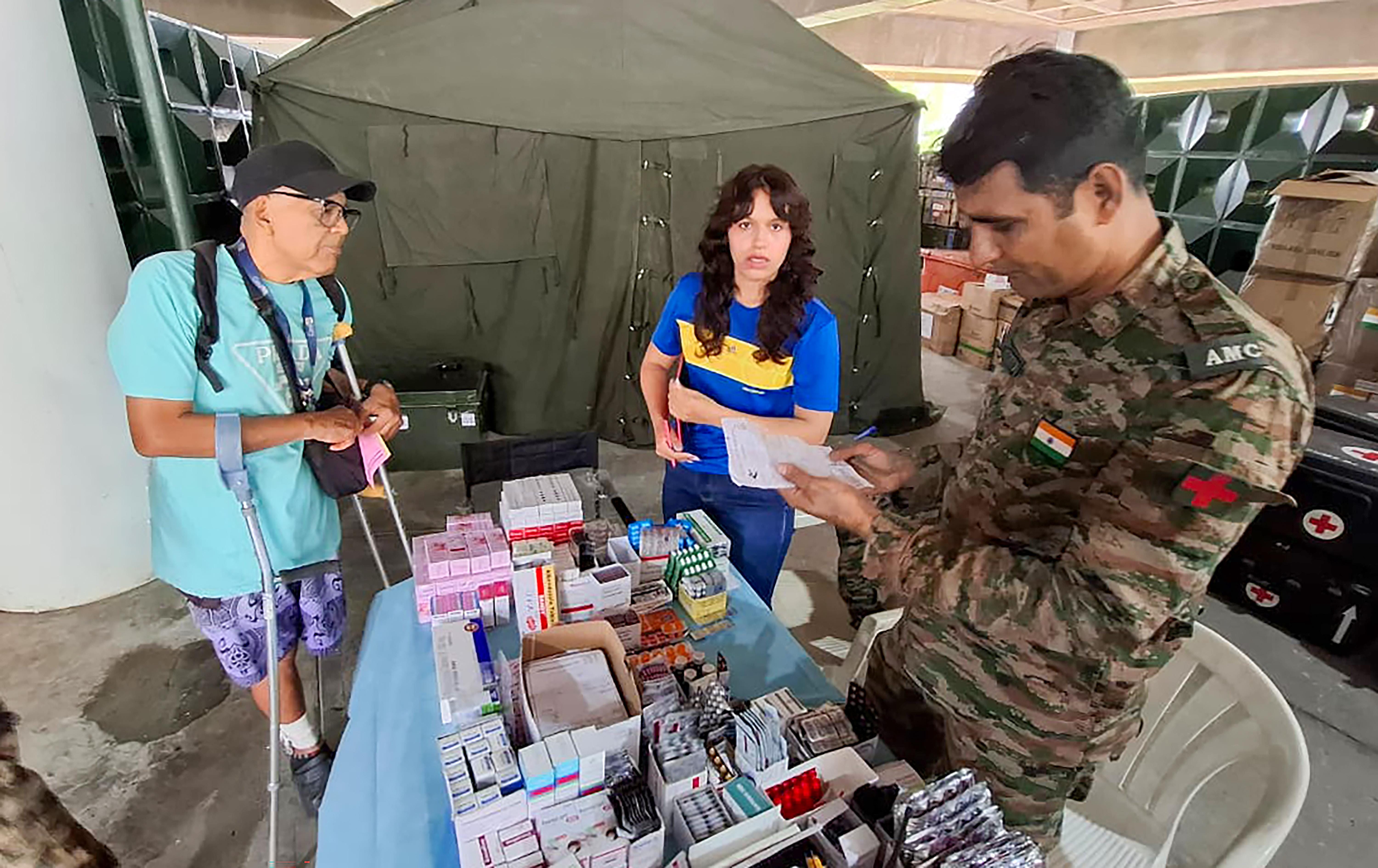 Caracas: India's Army Field Hospital Continues Humanitarian Relief Efforts in Venezuela