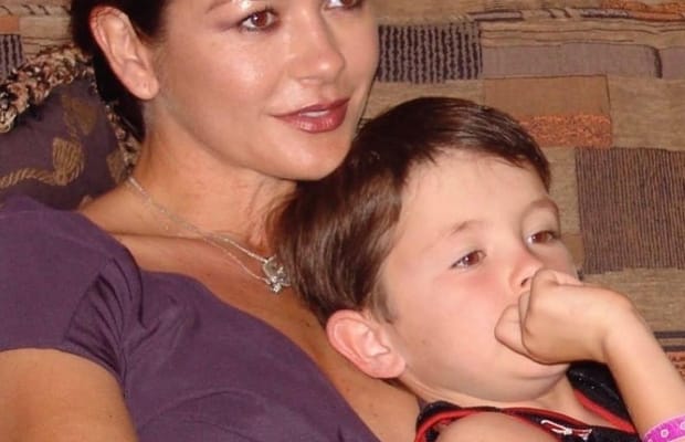 Catherine Zeta-Jones says 'You are everything to me' as son Dylan turns a year older