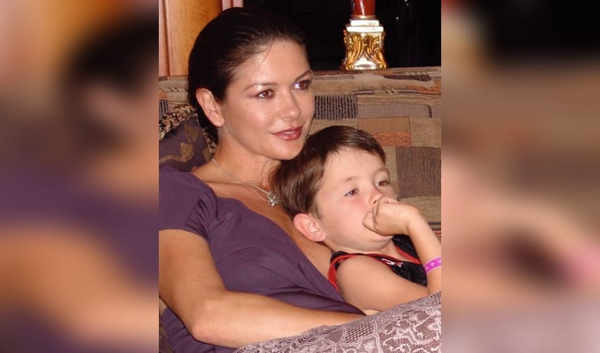 Catherine Zeta-Jones says 'You are everything to me' as son Dylan turns a year older