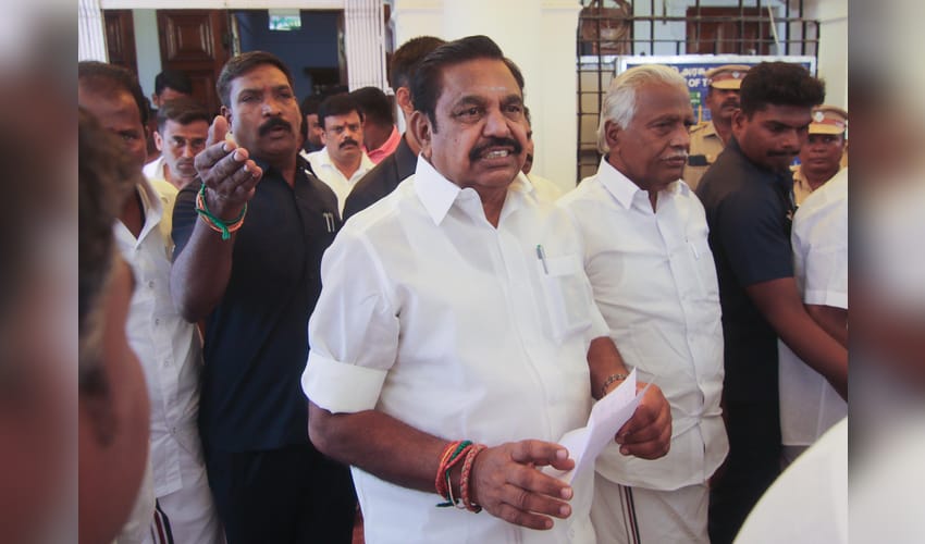 Chennai: AIADMK MLAs leave Assembly after Tamil Nadu floor test