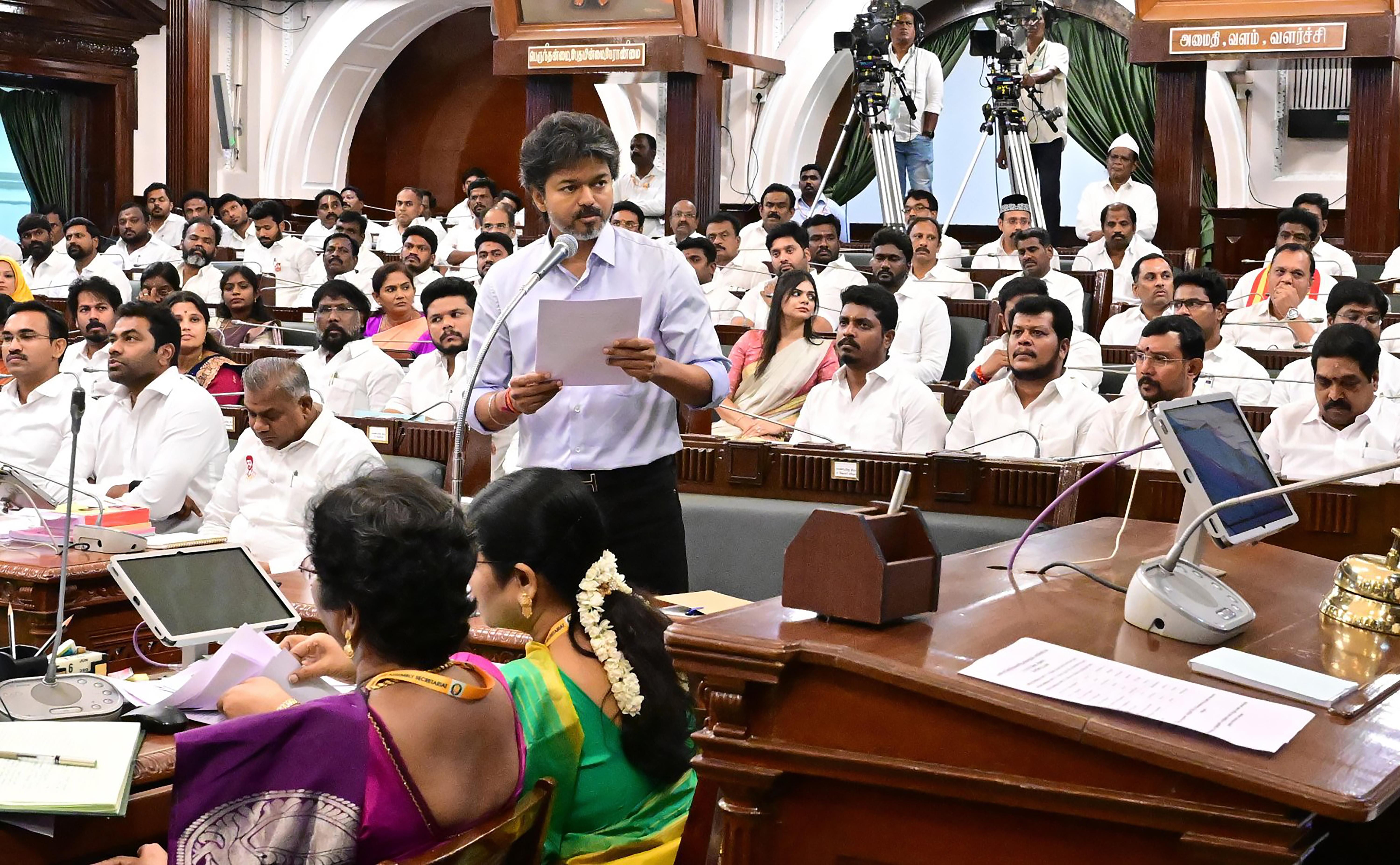 Chennai: CM Vijay addresses TN legislative Assembly