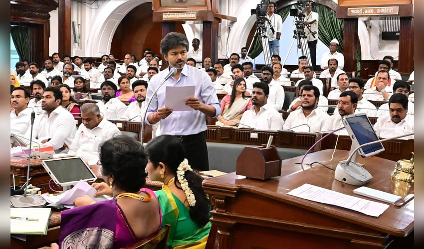 Chennai: CM Vijay addresses TN legislative Assembly
