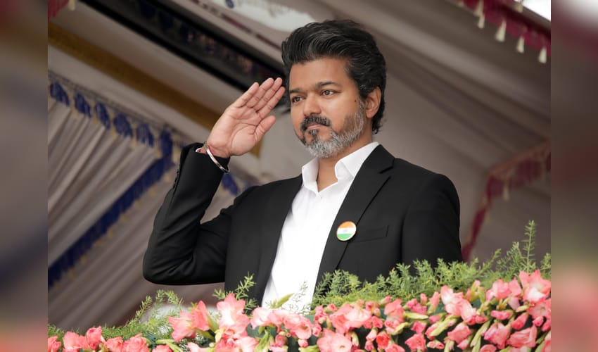 Chennai: CM Vijay hoists national flag