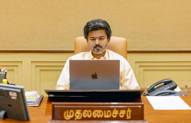 Chennai: CM Vijay registers online for population census