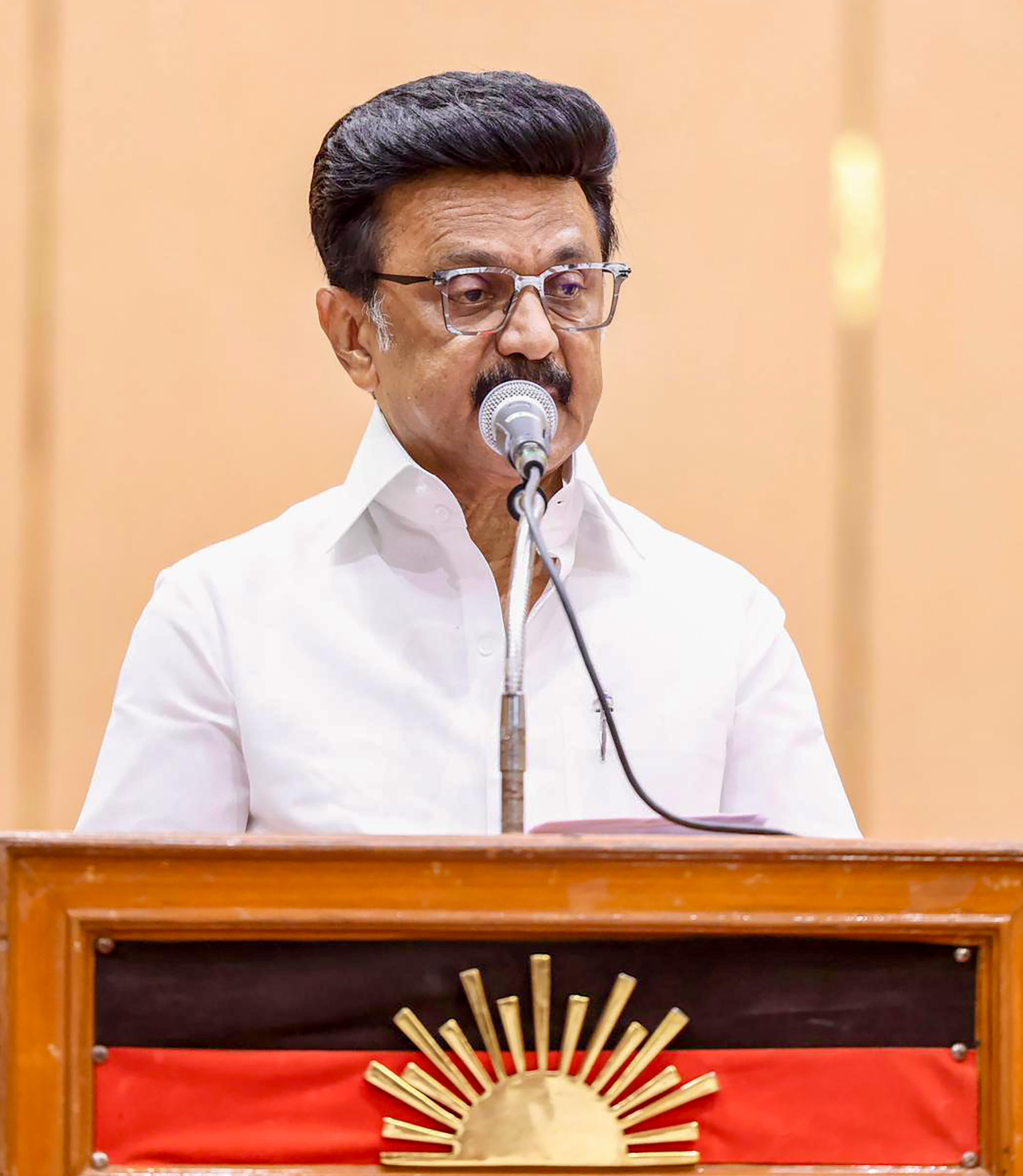 Chennai: M.K. Stalin Addresses DMK District Secretaries’ Meeting