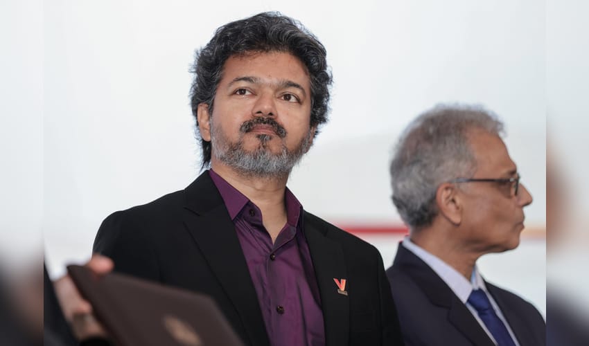 Chennai: Tamil Nadu CM C. Joseph Vijay at investment conclave