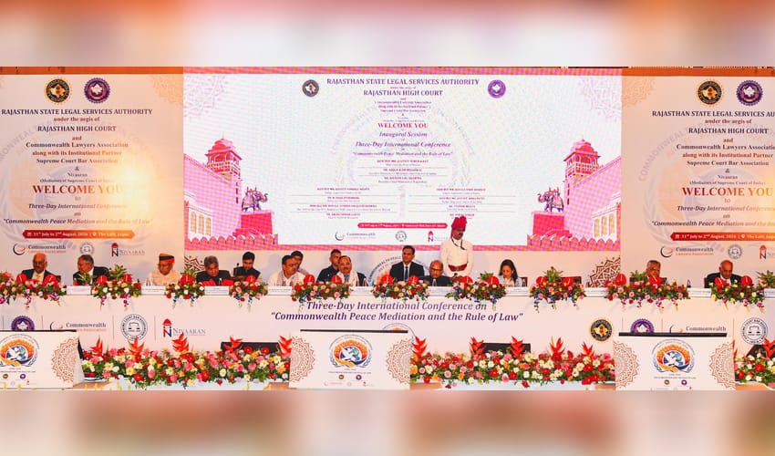 CJI Surya Kant inaugurates Commonwealth Peace Mediation Conference in Jaipur, calls 'mediation' the foundation of social harmony